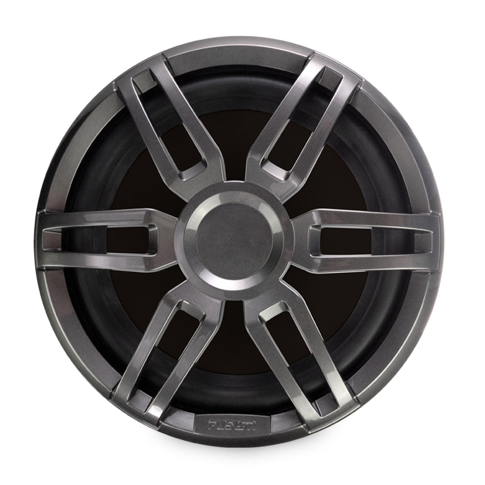 Fusion XS-S10SPGW XS Series 10" 600W Sports Marine Subwoofer, Gray/White Grilles (010-02198-01)
