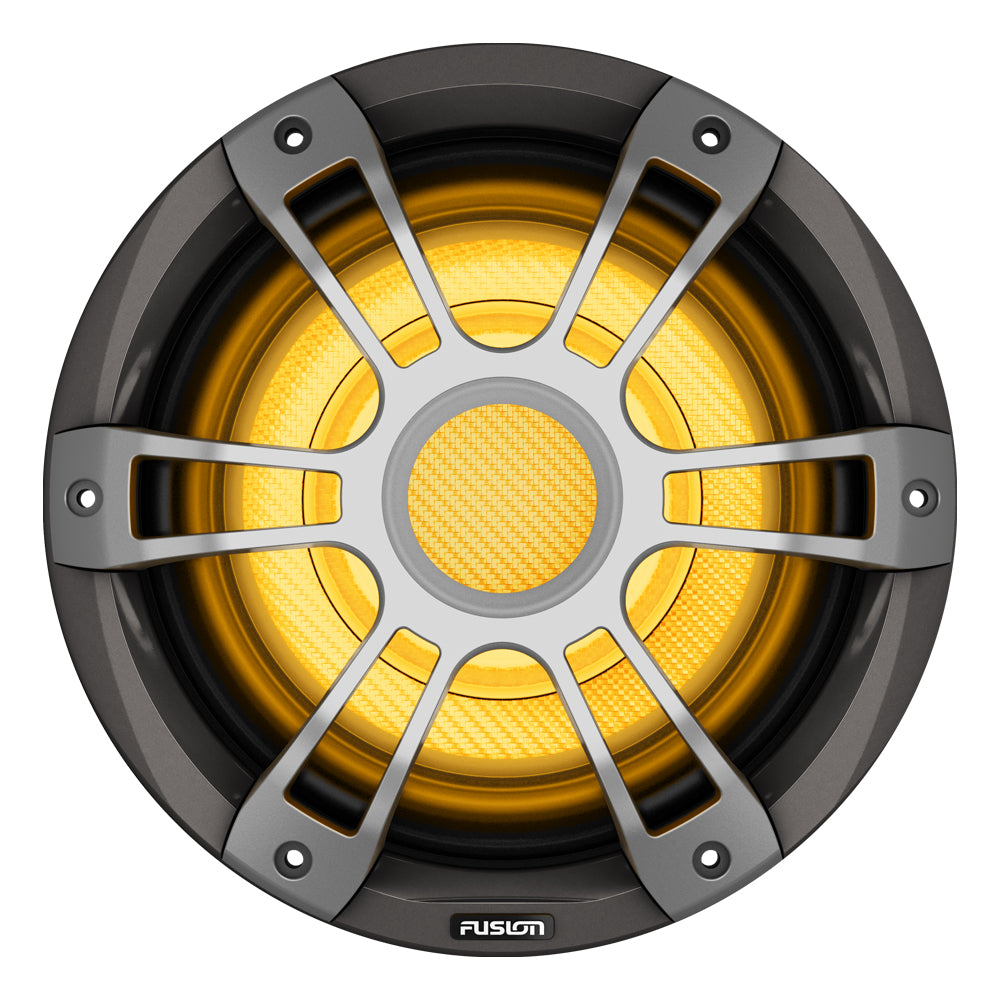 Fusion SG-SL123SPG Signature Series 3i 12" 1400W CRGBW Marine Subwoofer, Sports Gray (010-02775-11)