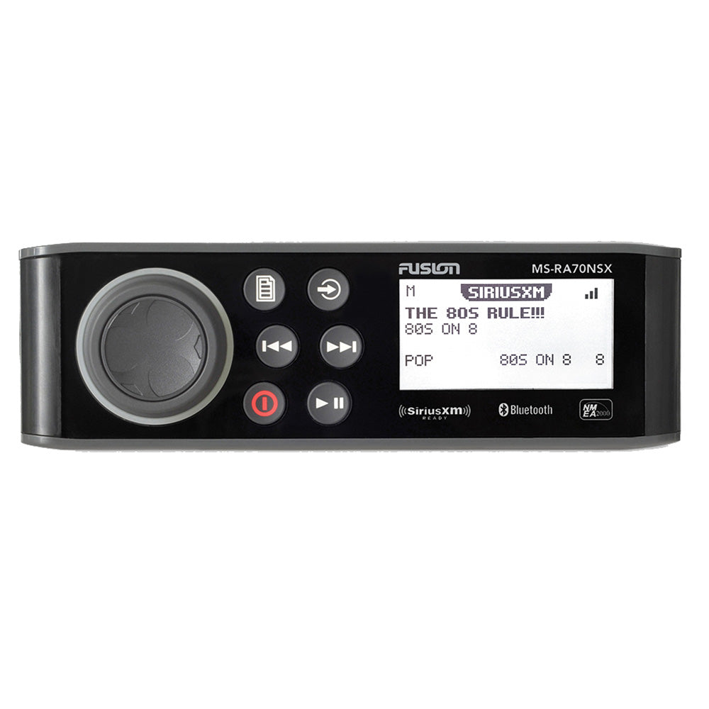 Fusion MS-RA70NSX Marine Stereo with Bluetooth, SiriusXM Ready, 200W Peak (010-01516-30)