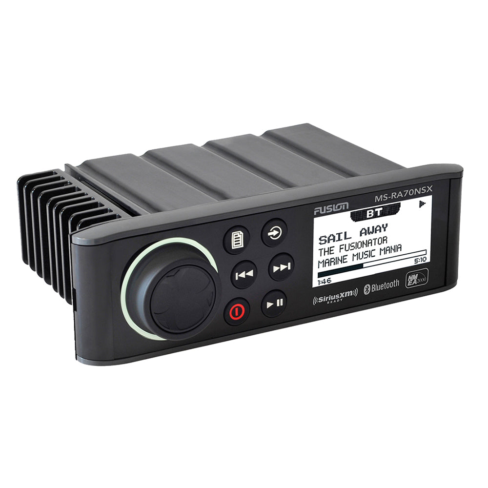 Fusion MS-RA70NSX Marine Stereo with Bluetooth, SiriusXM Ready, 200W Peak (010-01516-30)