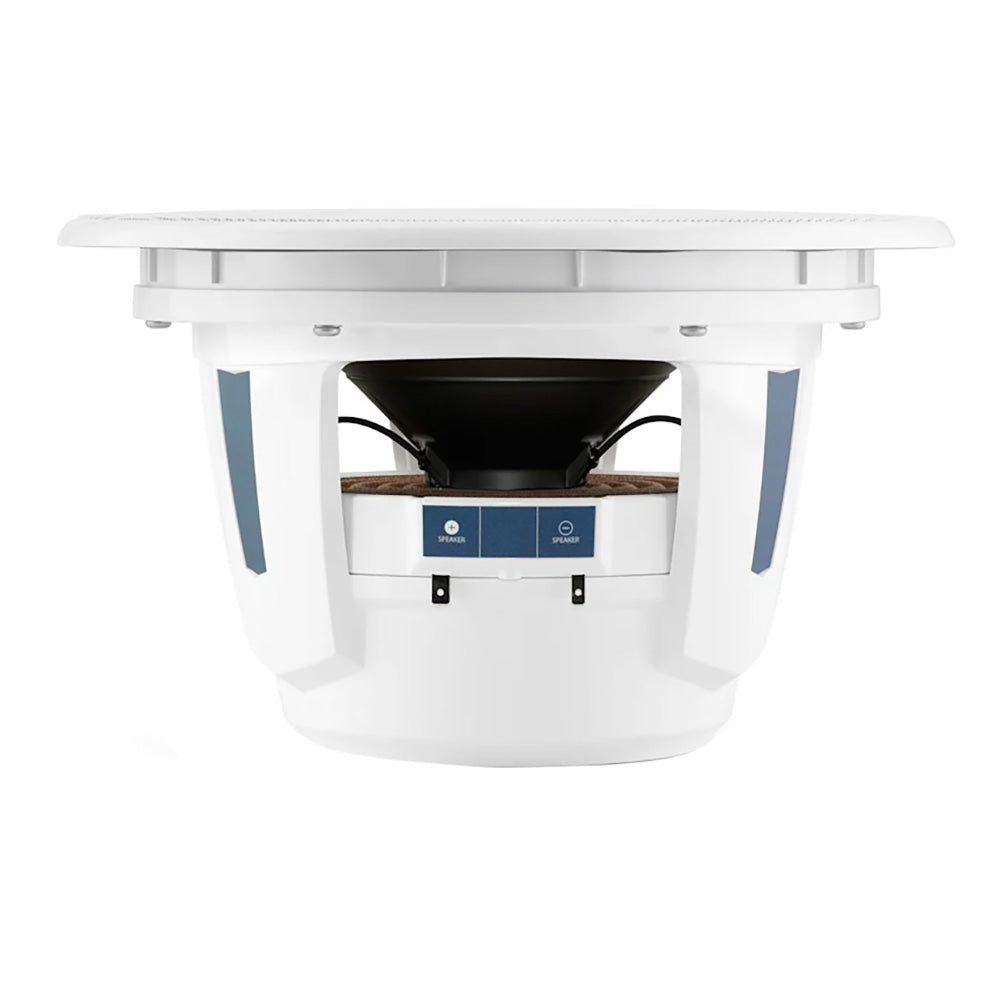 JL Audio M6-10IB-L-GwSw-4 10" 250W RMS 4-Ohm Infinite-Baffle Marine Subwoofer with White Luxe Grille (010-03916-00)