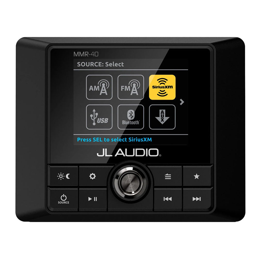 JL Audio MMR-40 Wired Marine Remote Controller with Full-Color LCD Display for Compatible MediaMaster Stereos (010-03129-00)