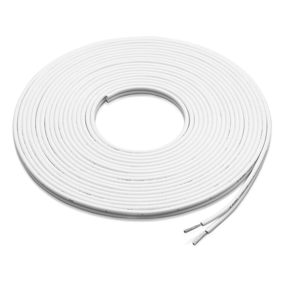 JL Audio XM-WHTSC16-25 16 AWG Tinned OFC White Marine Speaker Wire, 25 ft (010-13424-00)