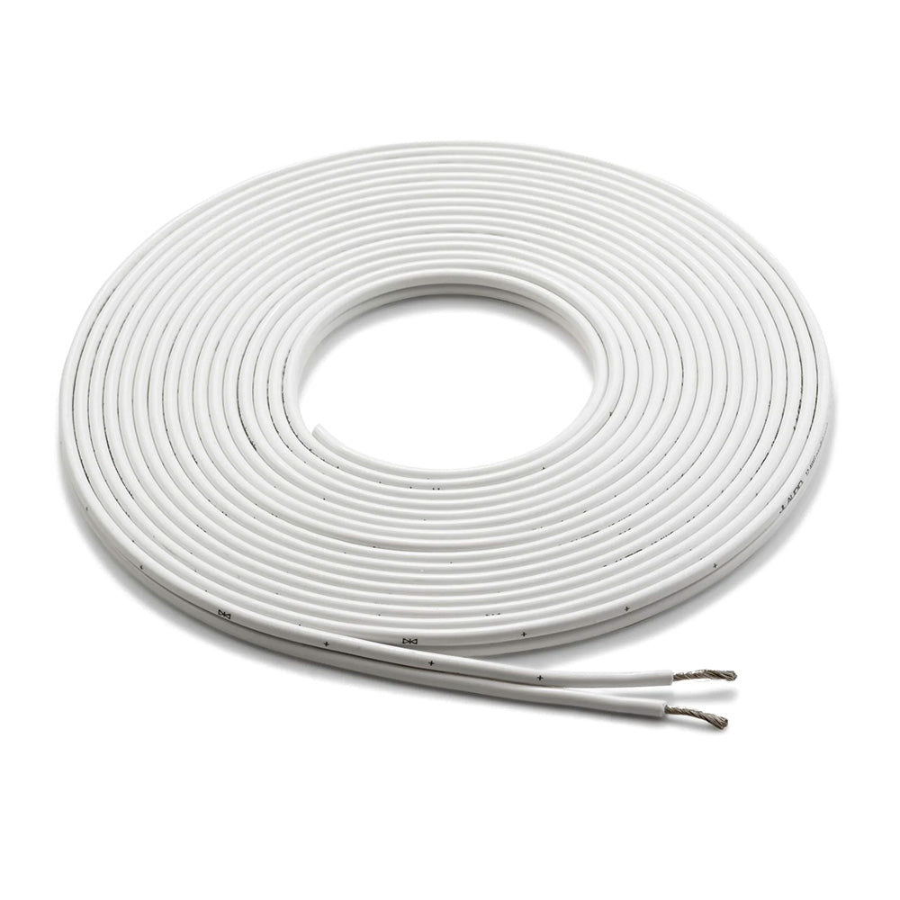 JL Audio XM-WHTSC12-25 12 AWG Tinned OFC White Marine Speaker Wire, 25 ft (010-13449-00)