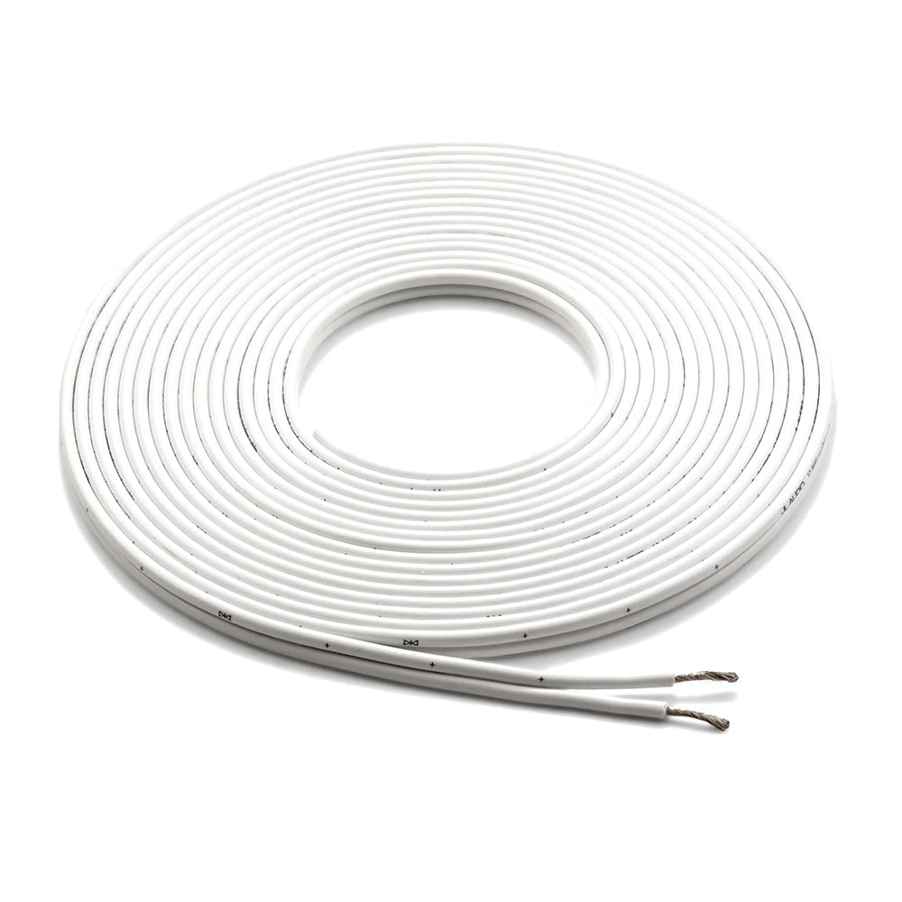 JL Audio XM-WHTSC12-380 12 AWG Tinned OFC White Marine Speaker Wire, 380 ft Spool (010-13450-00)