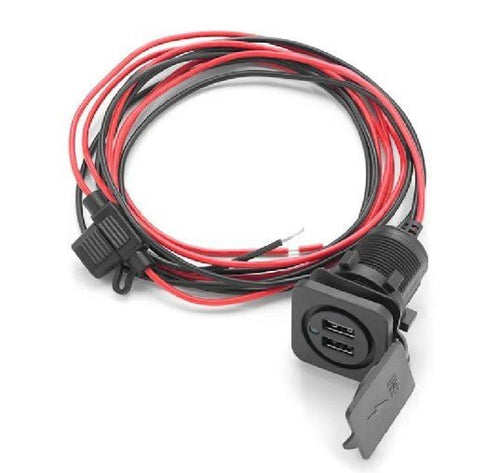 JL Audio CMC-USBCHG/2X-PNL Dual USB Panel-Mount Charging Port (010-13570-00)