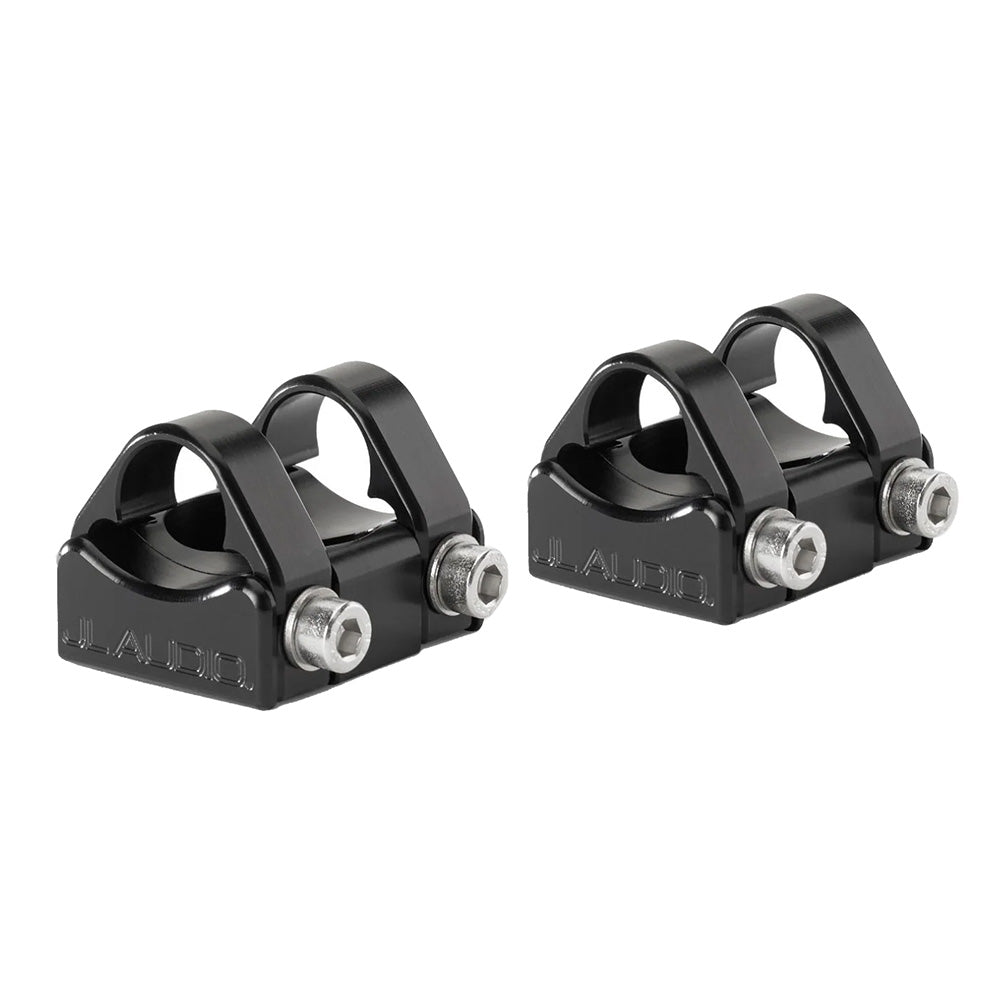 JL Audio PS-SWMCP-B-2.000 Black Swivel 2.000" Pipe Mounting Clamps for PS650-VeX Enclosed Speakers, Pair (010-13691-00)
