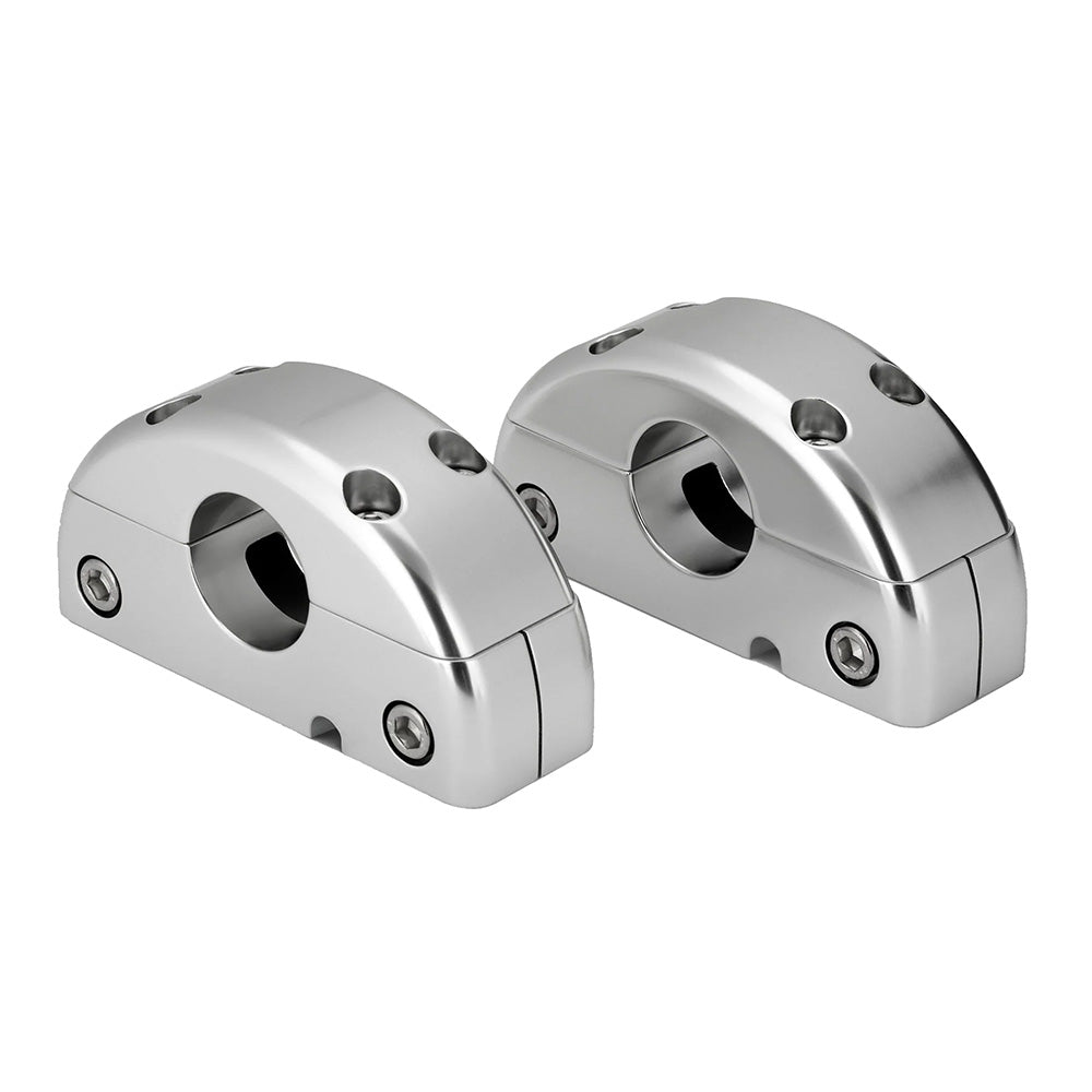JL Audio M-MCPv3-1.315 Fixed 1.315" Pipe Mounting Clamps for ETXv2/ETXv3 Marine Tower Speakers, Pair (010-13701-00)