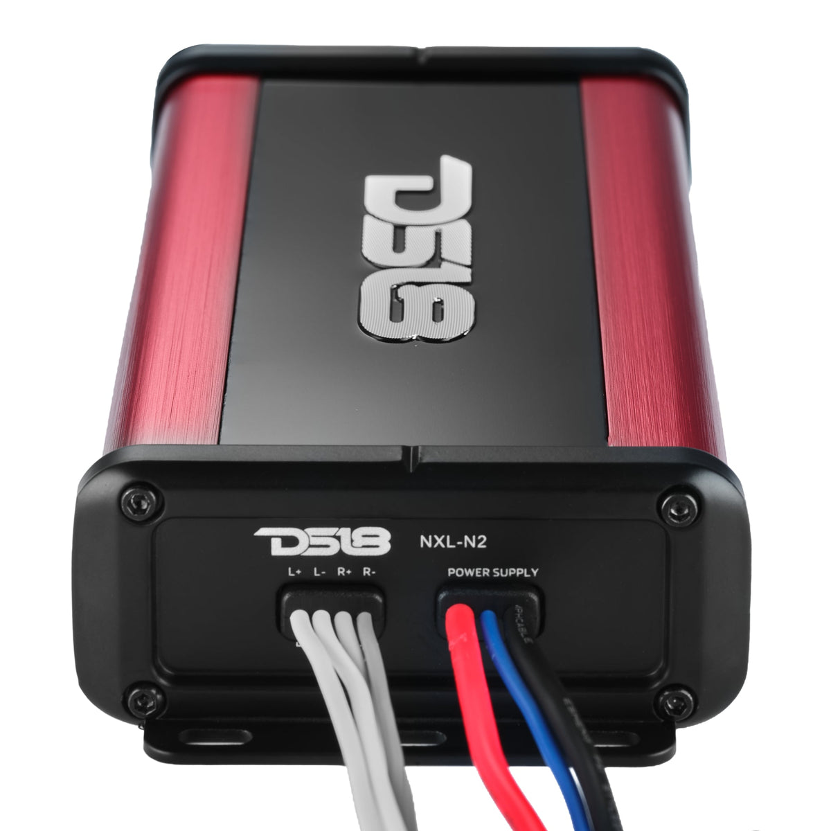 DS18 NXL-N2 HYDRO 2-Channel Full-Range Nano Class D Marine & Powersports Amplifier, 2 x 100W RMS at 4 ohms, IP67