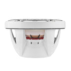 DS18 NXL-12SUB/WH HYDRO 12" 350W RMS 4-Ohm Marine Subwoofer with RGB LED Lighting, White