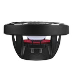 DS18 NXL-6M/BK HYDRO 6.5" 100W RMS 4-Ohm 2-Way Marine Coaxial Speakers with RGB LED Lighting, Black Metal-Mesh Grilles, Pair