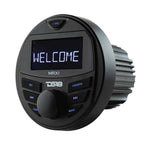 DS18 MRX1 HYDRO Marine & Powersports Digital Media Receiver with Bluetooth, 2.75" LCD, 1-Zone Audio, 4 x 40W Max