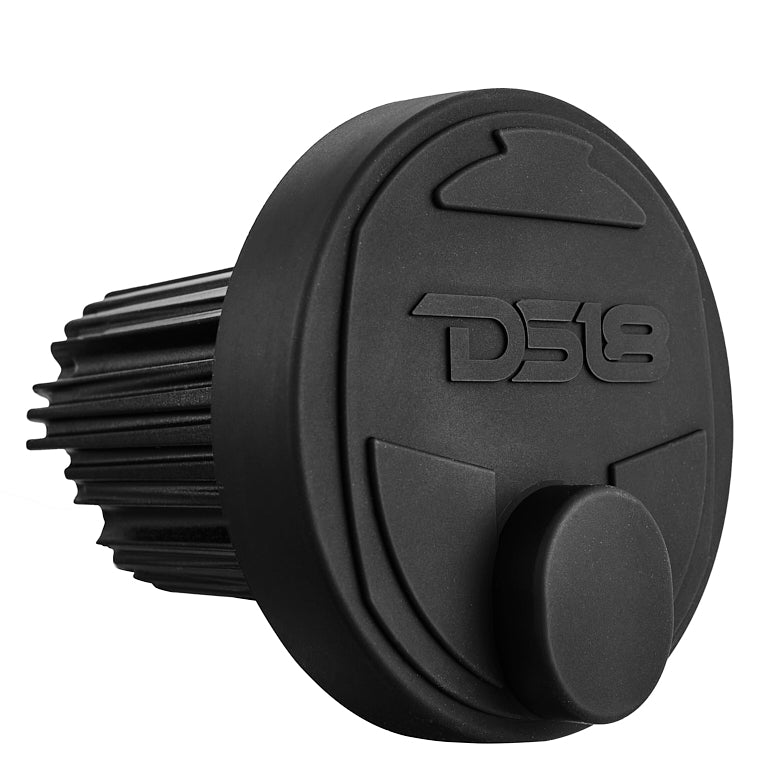 DS18 MRX100 HYDRO Round Marine & Powersports Digital Media Receiver with Bluetooth, 3" color TFT, 2-Zone Audio, 4 x 50W Max