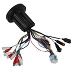DS18 MRX100 HYDRO Round Marine & Powersports Digital Media Receiver with Bluetooth, 3" color TFT, 2-Zone Audio, 4 x 50W Max