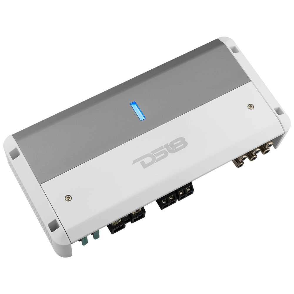 DS18 NXL-M4 HYDRO 4-Channel Full-Range Class D Marine & Powersports Amplifier, 4 x 150W RMS at 4 ohms, IP55