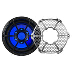 DS18 NXL-10SUB/BK HYDRO 10" 300W RMS 4-Ohm Marine Subwoofer with RGB LED Lighting, Black
