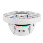 DS18 NXL-IQ6/WH HYDRO NXL-IQ 6.5" 150W RMS 2-Way Marine Speakers with Digital LED Lighting & Bullet Tweeters, White, Pair