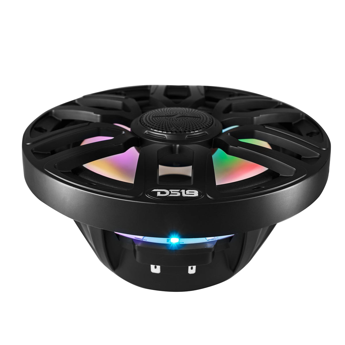 DS18 NXL-IQ8/BK HYDRO NXL-IQ 8" 175W RMS 2-Way Marine Speakers with Digital LED Lighting & Bullet Tweeters, Black, Pair