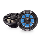 Aquatic AV PRO Sport 6.5" 60W RMS IP65 RGB Marine Coaxial Speakers, Black, Pair (PX652)