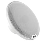 Hertz HEX 6.5 C-W 6.5" 50W RMS 4-Ohm Marine Coaxial Speakers with White Classic Grilles, Pair (78040380)
