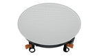 Hertz HEX 6.5 IC-W 6.5" 50W RMS 6-Ohm Marine In-Ceiling Coaxial Speaker with White Magnetic Grille, Each (78040385)
