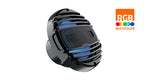 Hertz HMX 6.5 LD-TW 6.5" 75W RMS 4-Ohm 2-Way Marine Coaxial Speakers with RGB LED Lighting, Total White Grilles, Pair (78040301)