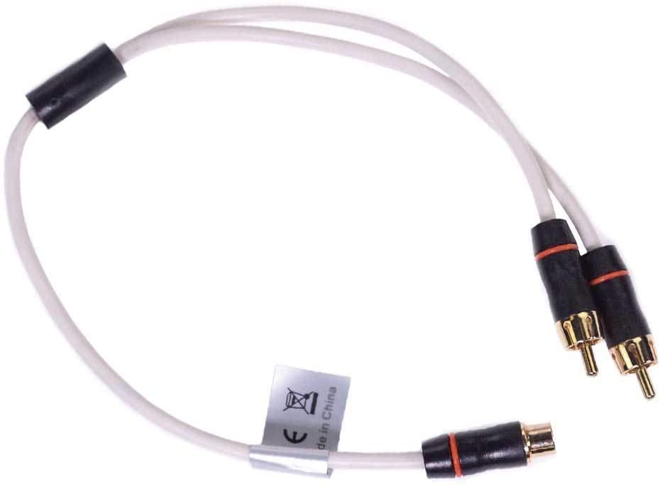 Fusion RCA Splitter, 1 Female to 2 Male (MS-RCAYM)