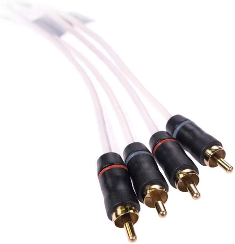 Fusion Shielded RCA Cable, 25ft, 4 Way