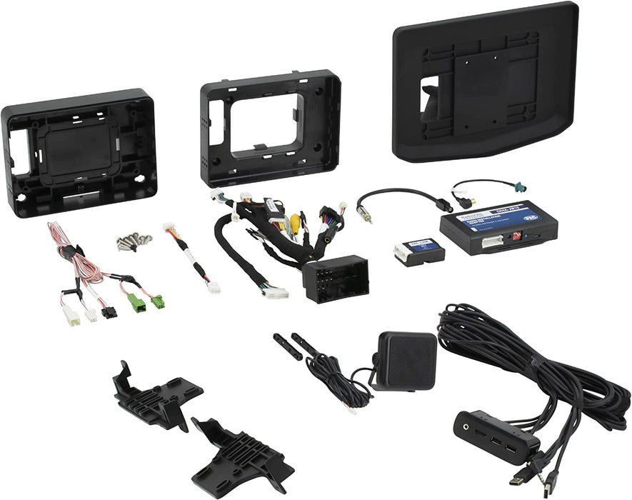 STINGER Installation Kit for HEIGH10 (UN1810) Multimedia Head Unit Compatiable with Dodge Charge, Challenger, Chrysler 300, Retains Factory Features, Apple CarPlay, Android Auto (SRK-CHR15H)