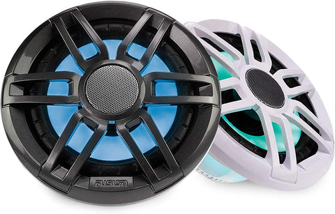 Fusion XS Series, XS-FL65SPGW 6.5" 200-Watt Sports Marine Speakers with RGB Lighting, a Garmin Brand
