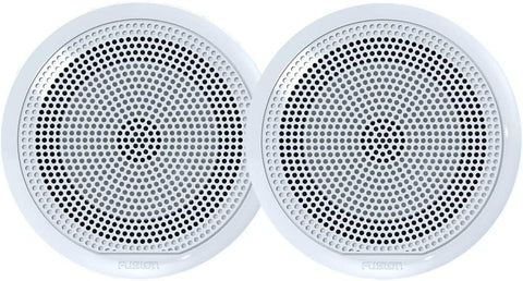Fusion El-F651w El Series Full Range Shallow Mount Marine White Speakers - 6.5"